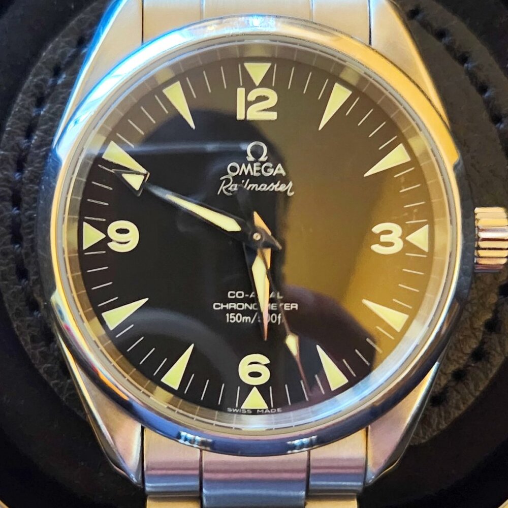 Omega Railmaster 39mm